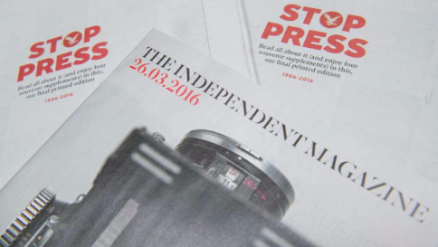 Independent, finisce un'era: dice addio alle copie cartacee, vivrà solo online