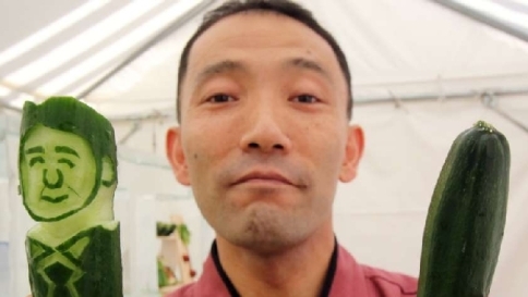 In Giappone il cetriolo diventa... premier Ecco le creazioni dello chef Okitsugu Kado