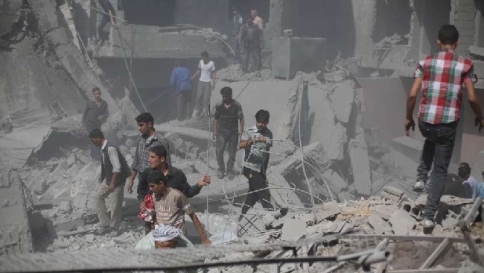 Siria, otto bimbi morti in raid governativi su Damasco