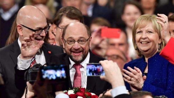 Germania, Schulz eletto presidente dei socialdemocratici con il 100% voti