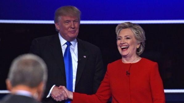 Usa, sondaggio elettorale: la Clinton riduce il vantaggio su Trump