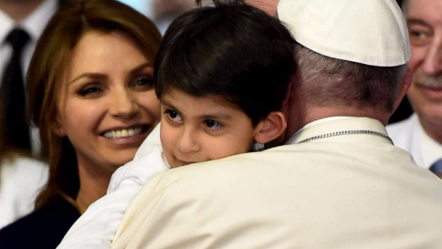 Papa incontra indigeni nel Chapas