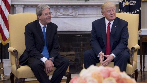 Trump su Twitter: "Grande onore ricevere Gentiloni"