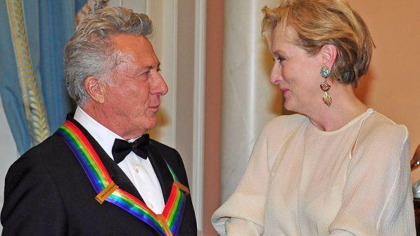Molestie, salta fuori un caso Meryl Streep-Dustin Hoffman ma lei smentisce