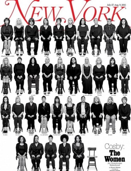 Le donne molestate da Bill Cosby sulla copertina del New York Magazine