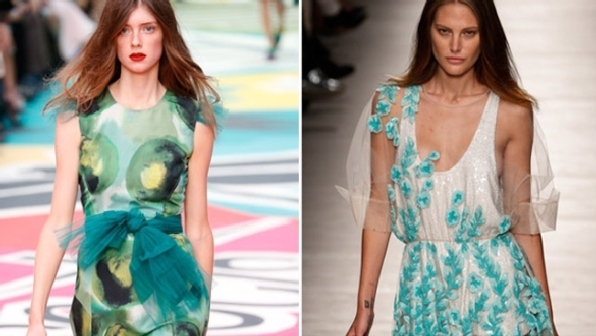 Colori per la primavera-estate: la moda si tinge di verde menta
