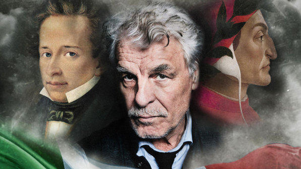 Un viaggio nella letteratura italiana, da Dante a Leopardi.