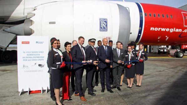 Norwegian Air, decolla l'era low cost per New York e L.A. da Fiumicino