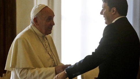 Matteo Renzi incontra il Papa: colloquio privato durato oltre 30 minuti