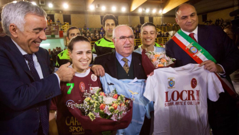 In campo lo Sporting Locri dopo le minacce alla società