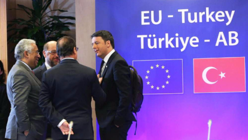 Vertice Ue-Turchia sulla crisi migratoria Trovata intesa sui principi generali