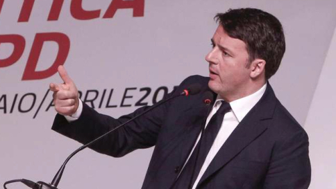 Renzi: "Sì alle unioni civili, si voti sulla stepchild, no all'utero in affitto"