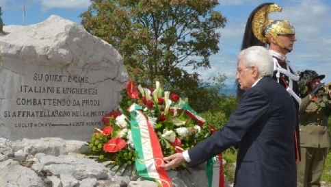 Mattarella ricorda la Grande Guerra: "Tragedia che poteva essere evitata"