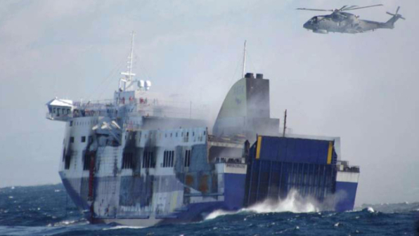 Norman Atlantic, un anno fa il rogo del traghetto: spunta un nuovo video