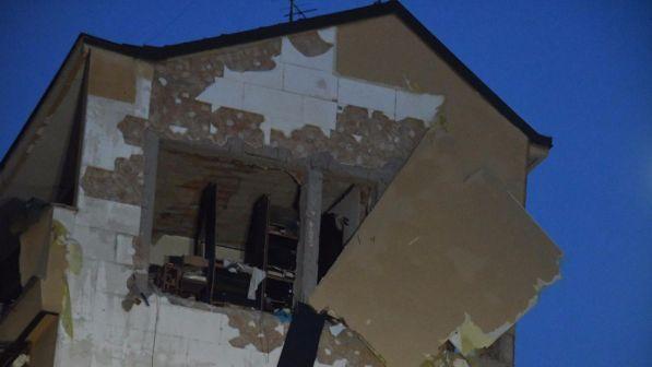 Esplosione a Sesto San Giovanni, nuovo crollo nella palazzina