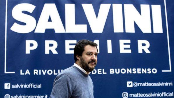 Lega, Salvini: "Se vince centrodestra premier sarò io"