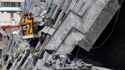 Sisma Taiwan, morti salgono a 109