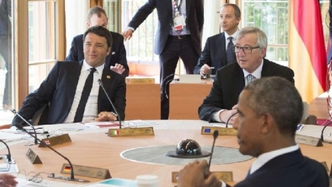 Al G7 si parla di crescita, Renzi: "In linea con Obama: servono più investimenti"