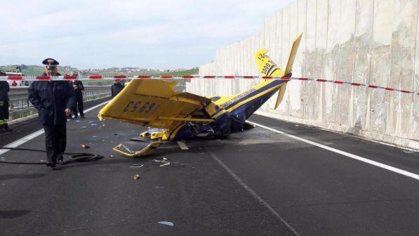Agrigento, si schianta un ultraleggero: il pilota è morto sul colpo