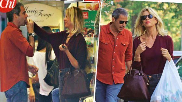 Alessia Marcuzzi, che pomeriggio da casalinga