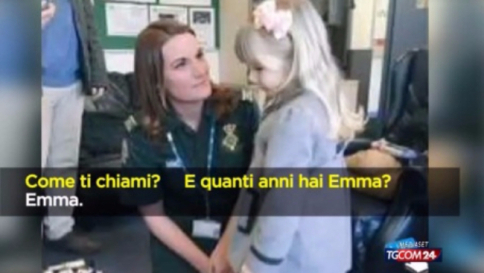 Gb, a 3 anni chiama i soccorsi e salva la mamma incinta