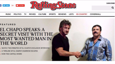 Messico, El Chapo fu intervistato da Sean Penn durante il periodo della latitanza