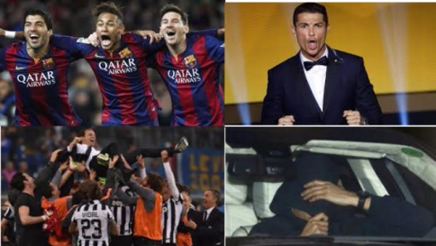 Gol, trofei e record: un anno di calcio in 50 scatti