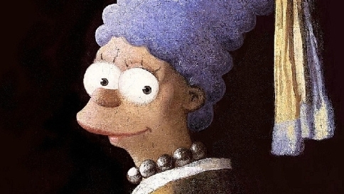Quando Dalì, Monet e Rembrandt incontrano i Simpson e Star Wars...
