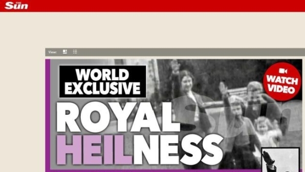 Gb: la regina Elisabetta bambina, un video "dimenticato" e il saluto nazista