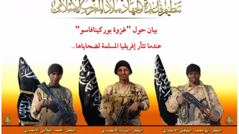 Attacco in Burkina Faso, Al Qaeda pubblica le foto degli autori della strage
