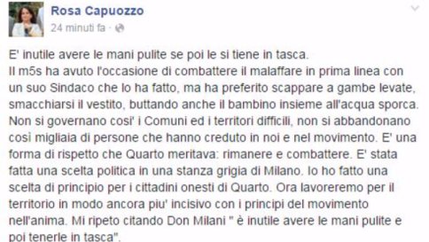 Capuozzo, attacco frontale al M5S: "Fugge dalla lotta alla mafia"