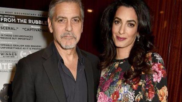 Clooney e Amal: genitori a marzo? Guarda il pancino...