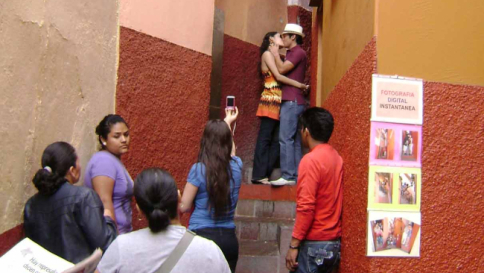 Messico, il suggestivo vicolo del bacio