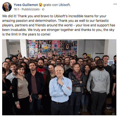 Vivendi esce definitivamente dal capitale sociale di Ubisoft