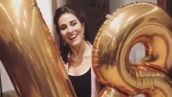 Diana Del Bufalo, compleanno casalingo con Elodie, Caccamo e Ruffini
