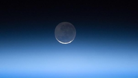 Lo spettacolo della "Luna blu"