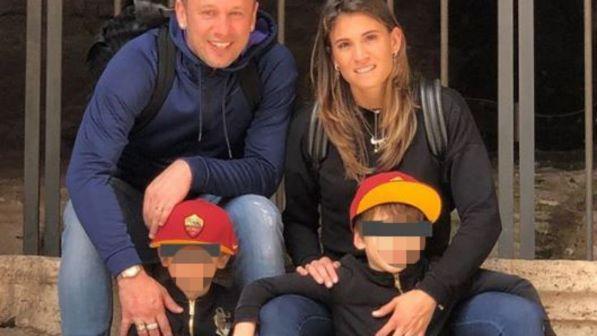 Antonio Cassano, vacanze romane in famiglia