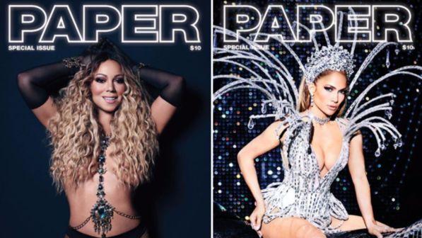 J-Lo e Mariah Carey, sfida sexy a Las Vegas per le due dive rivali