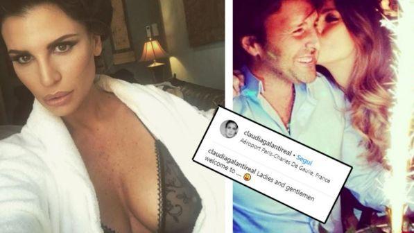 Claudia Galanti, Milano addio e vola... dal suo ex
