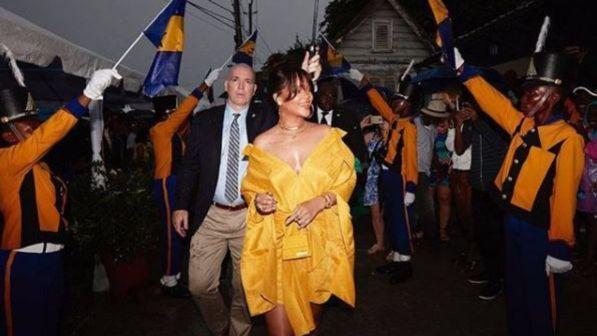 Rihanna star alle Barbados, intitolata una strada alla cantante