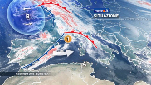 Meteo, in arrivo piogge sparse e nevicate fino a bassa quota al nord