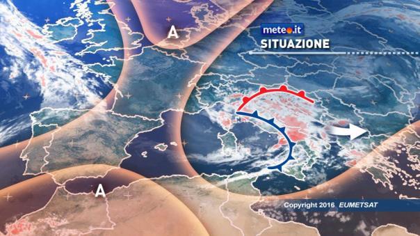 Meteo: perturbazione in atto, il weekend resta instabile