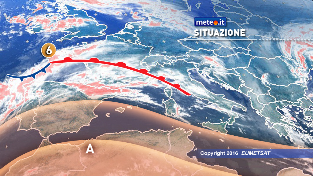 Meteo: nuove piogge nel weekend, temperature primaverili al Centrosud