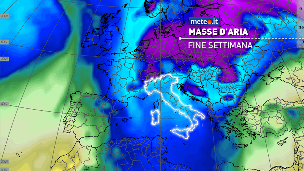 Meteo, nel weekend neve a bassa quota e deciso crollo delle temperature