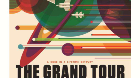 Vacanze nello spazio formato poster, la Nasa illustra i viaggi cosmici del futuro
