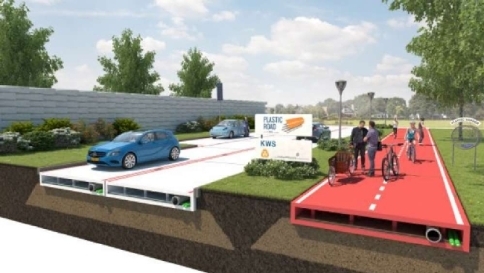 Olanda, addio asfalto: le strade di Rotterdam saranno di plastica riciclata