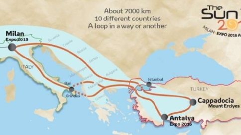 Da Milano alla Turchia, 7mila km in sella a una bici alimentata a energia solare