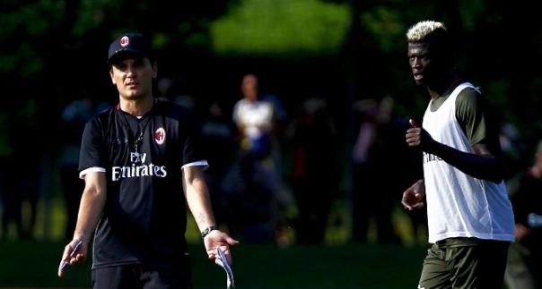 Milan, Montella: "Niang può diventare un campione"<br />