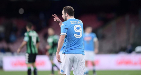 Napoli ai piedi di Higuain: che numeri per l'argentino