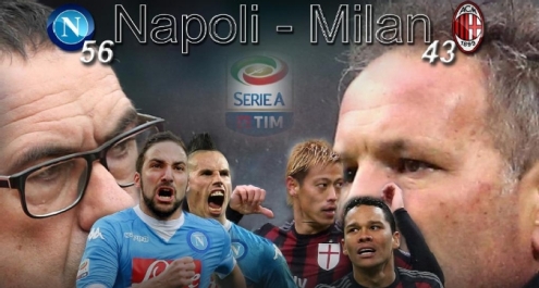 Serie A: Napoli-Milan, crocevia di una stagione